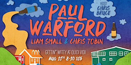 Gettin' Witty at Quidi Vidi - With Paul Warford  primary image