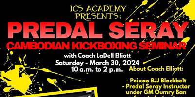 Predal Seray Cambodian Kickboxing Seminar primary image