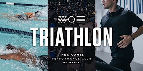 The St. James Performance Club Bethesda Indoor Sprint Triathlon!