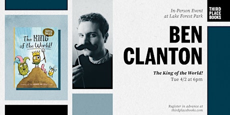 Ben Clanton presents 'The King of the World!'