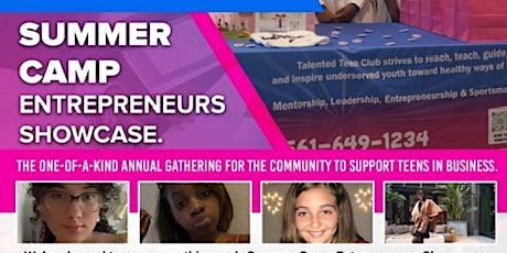 Summer Camp ENTREPRENEURS  Showcase