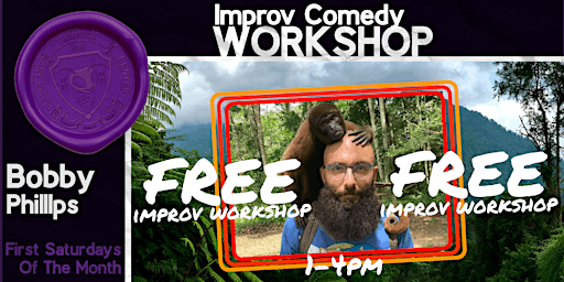 Imagen principal de WORKSHOP | FREE | Real Good and  Free Improv w/ Bobby Phillips