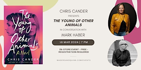 Chris Cander presents The Young of Other Animals with Mark Haber primary image