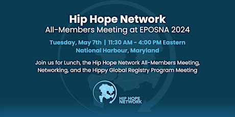 Hip Hope Network's Annual All-Members Meeting at EPOSNA 2024 primary image