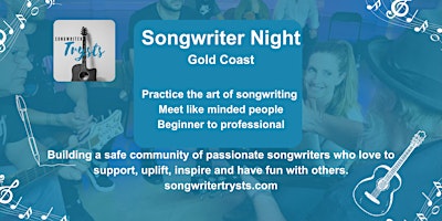 Songwriter Trysts - Songwriting Night primary image