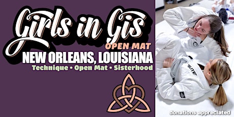 Image principale de Girls in Gis Louisiana-New Orleans Open Mat