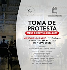 Imagen principal de TOMA DE PROTESTA MESA DIRECTIVA 2024-2026