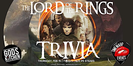 Lord of the Rings Trivia ~ Thursday Feb 15th primary image