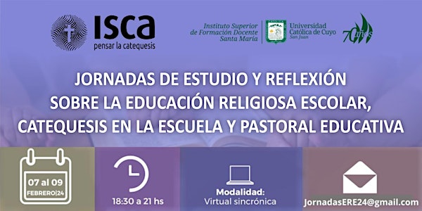 Jornadas de Estudio y reflexión sobre la Educación Religiosa Escolar