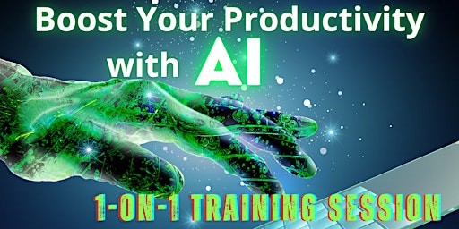 BOOST YOUR PRODUCTIVITY WITH AI (ONE-ON-ONE ZOOM TRAINING SESSION)  primärbild