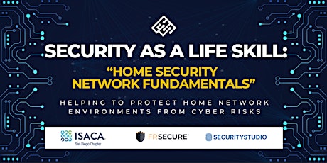 Primaire afbeelding van Home Network Security Fundamentals Webinar Series: Session 1