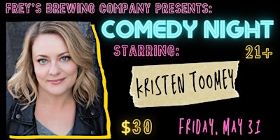 Imagem principal do evento Comedy Night Featuring Kristen Toomey