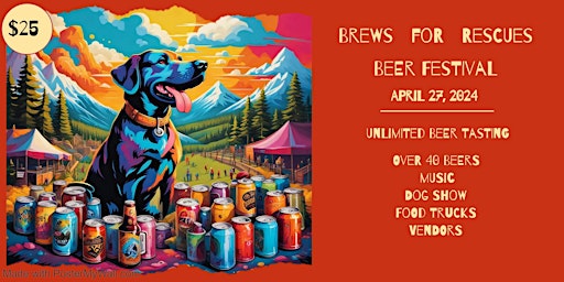 Imagem principal do evento Brews for Rescues 2024