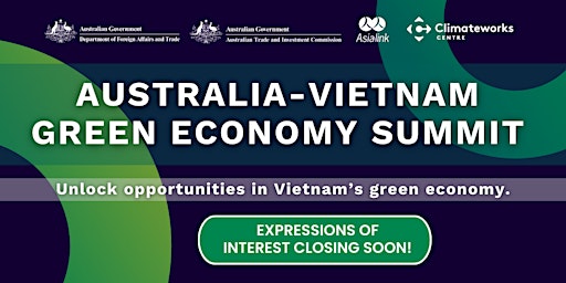 Image principale de Expression of Interest | Australia-Vietnam Green Economy Summit