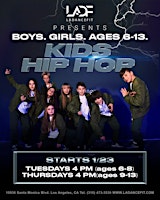 Imagem principal do evento Kids Hip Hop Classes in West Los Angeles!