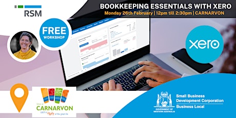 Bookkeeping Essentials with Xero (Carnarvon) Gascoyne primary image