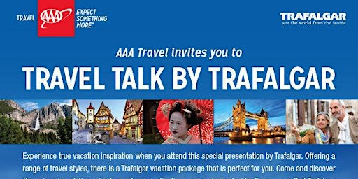 Imagem principal do evento AAA Travel Event with Trafalgar Tours