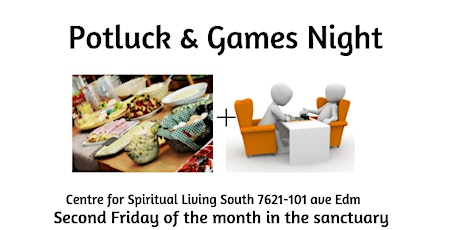 Potluck and Games Night primary image