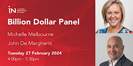 Billion Dollar Panel with Michelle Melbourne and John De Margheriti primary image