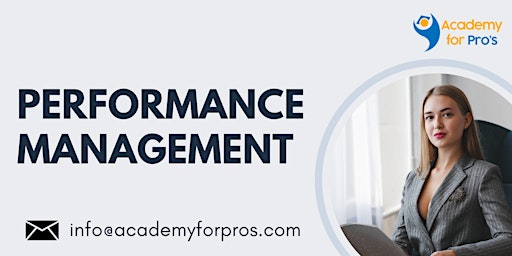 Image principale de Performance Management 1 Day Training in Columbia, MD