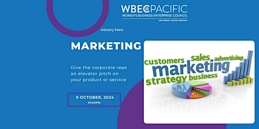 WBEC Pacific Industry Day - Marketing primary image