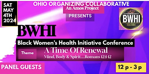 Imagem principal do evento Black Women’s Health Initiative