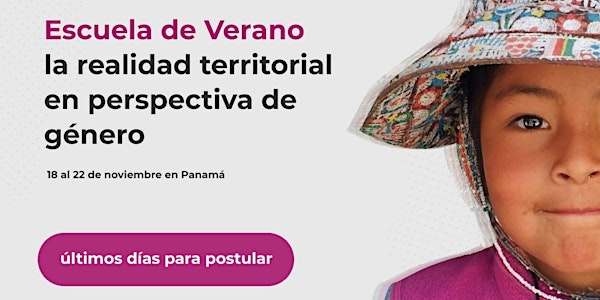 Escuela de Verano: La realidad territorial en perspectiva de género