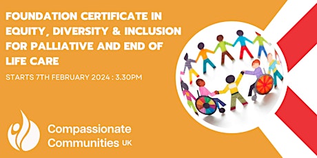 Hauptbild für Certificate in Equity, Diversity and Inclusion for Palliative & EOLC
