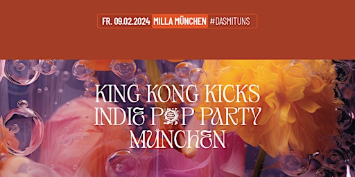 King Kong Kicks • Indie Pop Party • Milla München primary image