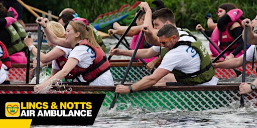 Primaire afbeelding van Nottingham Dragon Boat Race 2024 for Lincs & Notts Air Ambulance