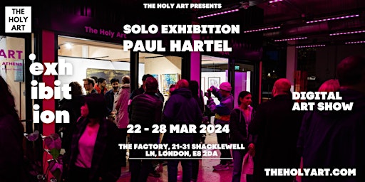 Imagem principal do evento Paul Hartel - Digital Solo Exhibition
