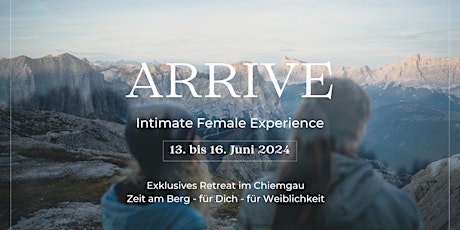 ARRIVE - Intimate Female Experience primary image