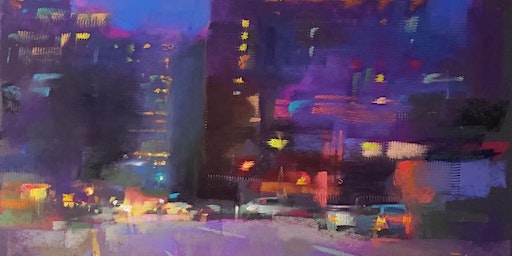 Hauptbild für MASTERCLASS - City Lights and Reflections in Pastel with Andrew McDermott