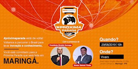 Imagem principal do evento Próxima Parada - Denk Academy