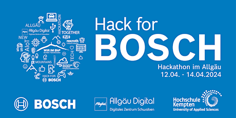 Hack for Bosch 2024 – Der Hackathon im Allgäu