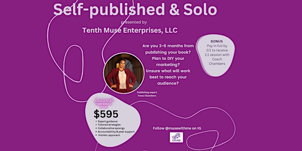 Self-published & Solo Book Marketing Bootcamp 2024