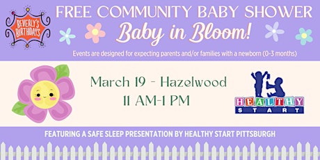 Free Community Baby Shower - Hazelwood  primärbild
