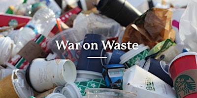 War on Waste. Klimaatdauwtrap Hemelvaart-plandelen, straat schoonmaken primary image