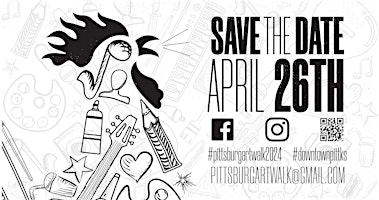 Imagem principal do evento Spring Pittsburg ArtWalk 2024