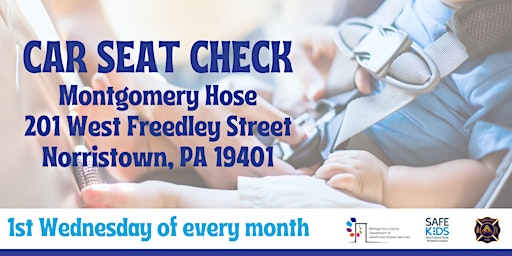 Car Seat Check - Norristown - April 3 primary image