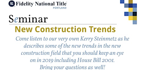 2019 New Construction Trends Course  primary image