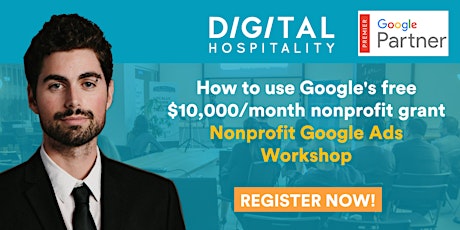 Google Ads Workshop - Google's free $10,000/month nonprofit grant primary image
