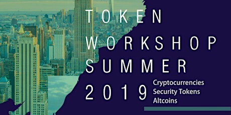 Tokenisation Workshop Dubai - Digital Securities, Cryptocurrencies, Fundraising 15 Aug 2019 Dubai  primary image