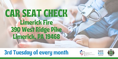 Car Seat Check - Limerick - April 16 primary image