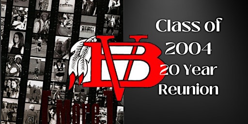 Primaire afbeelding van Vero Beach High School 20 Year Reunion Class of 2004