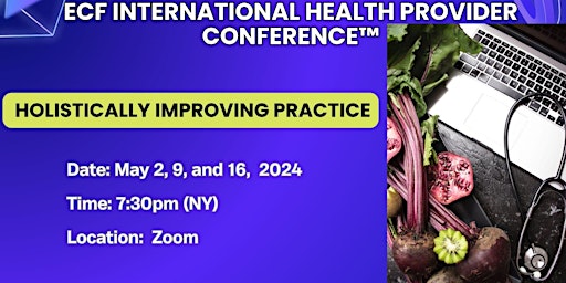 Imagem principal do evento ECF International Health Provider Conference 2024