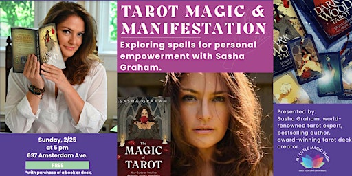 2/25: Tarot Magic & Manifestation with Sasha Graham primary image