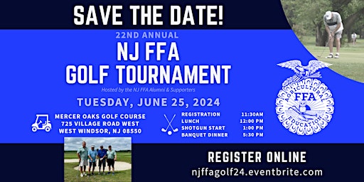 Primaire afbeelding van 22nd Annual NJ FFA Golf Tournament