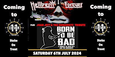 Image principale de Hellbent Forever PLUS Born to be bad  live Eleven Stoke