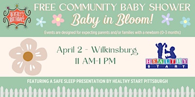 Free Community Baby Shower - Wilkinsburg primary image